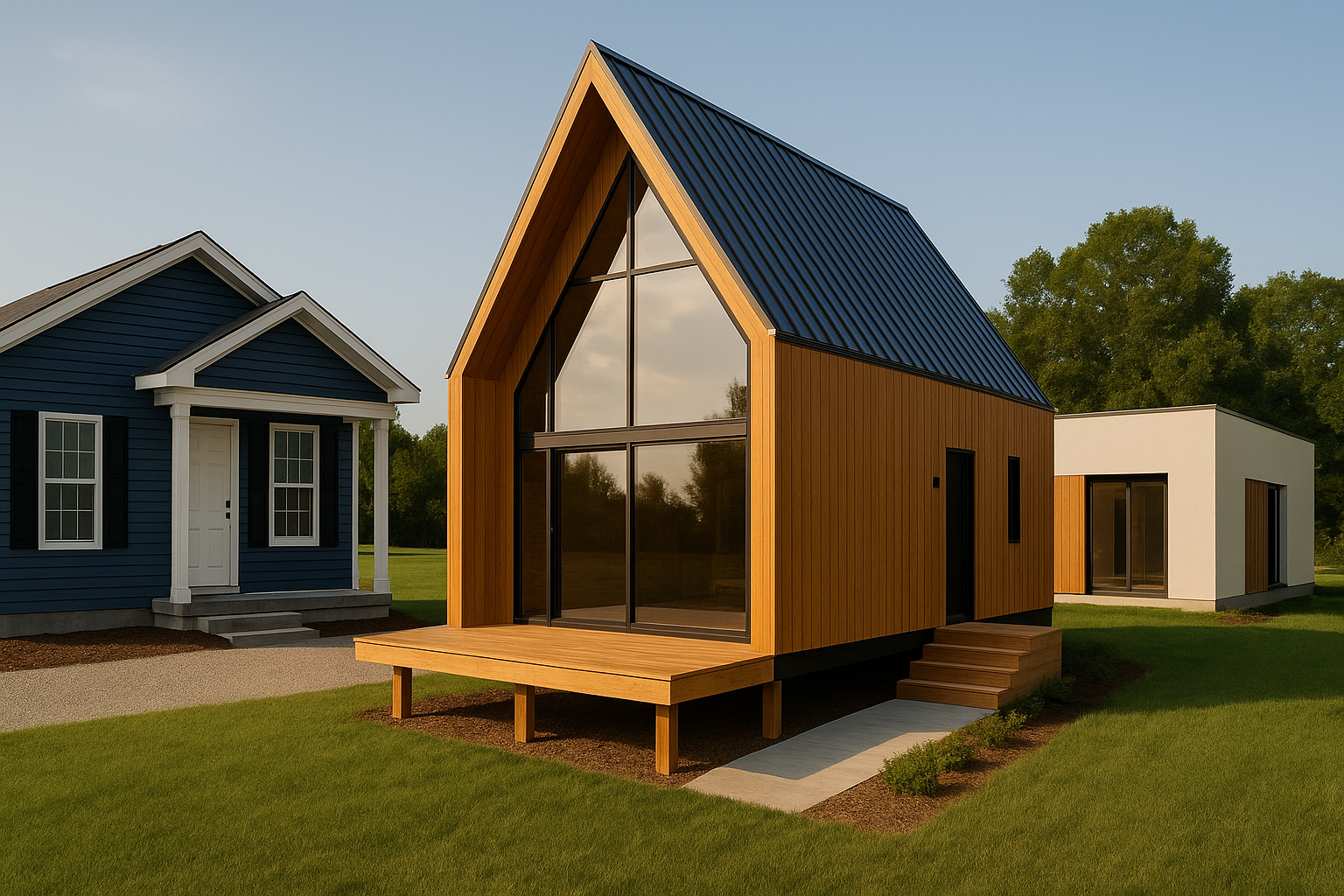 Leia mais sobre o artigo Tipos de casas pré-fabricadas: conheça as principais opções do mercado